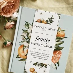 Housewarming Gifts Duncan & Stone: Family Recipe Journal