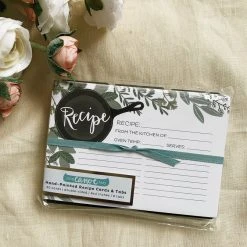 1canoe2 | One Canoe Two Paper Co. Kitchenware Herb Skillet Recipe Cards W/ Dividers