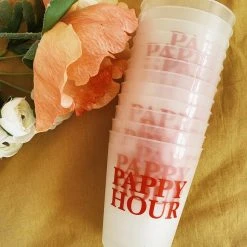Pappy & Company Gifts For Him Pappy & Co: Pappy Hour Reusable Cups