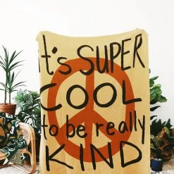 Calhoun & Co. Calhoun & Co: Cool To Be Knit Blanket - Tan Decor