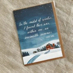 Noteworthy Paper & Press Paper Goods Camus Quote Card