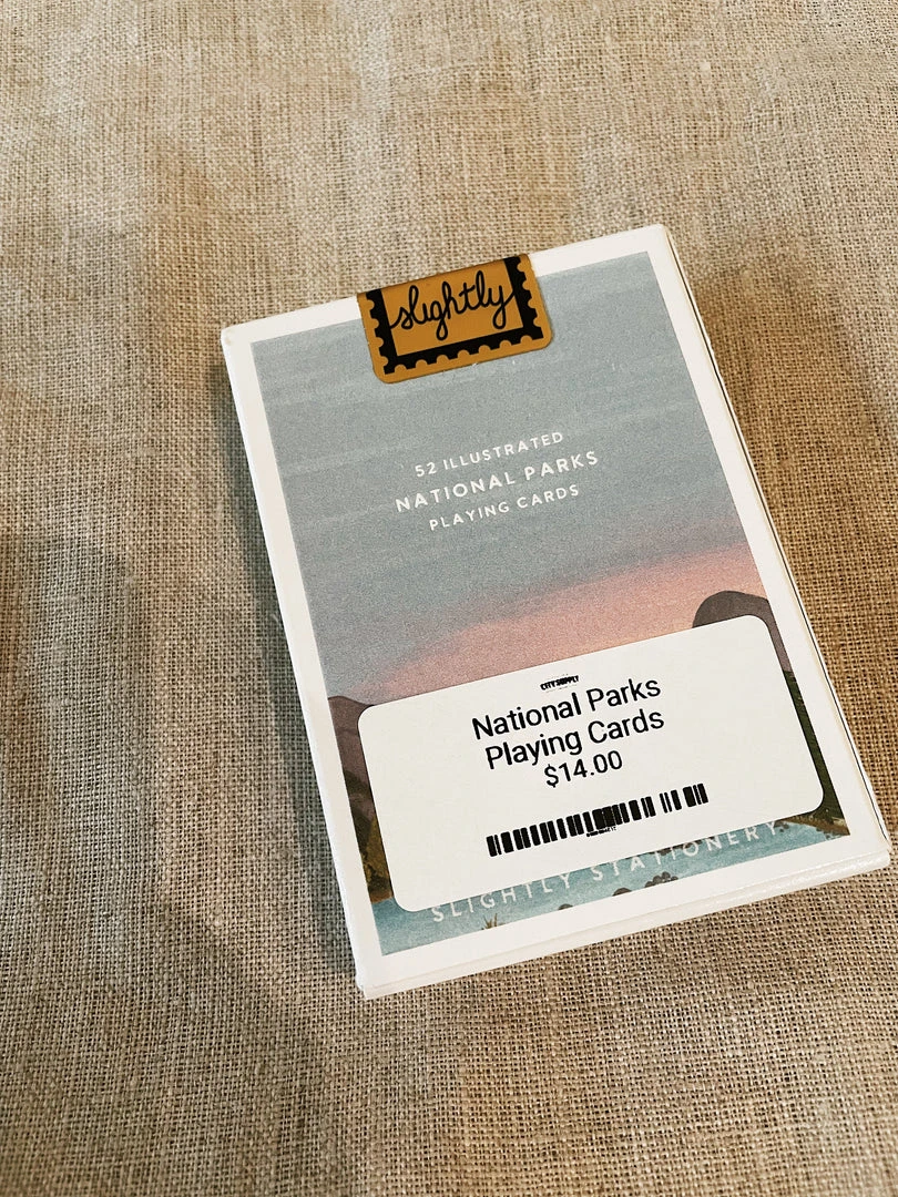 Slightly Stationery National Parks Playing Cards 4 Slightly Stationery National Parks Playing Cards