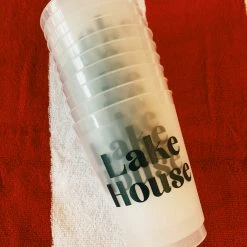 Sip Hip Hooray Lake House Reusable Cups Hostess Gifts