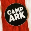 Camp Arkansas: Black Sticker