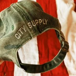Citysupplyfayetteville Gifts For Him Fayetteville Flag Hat - Camo