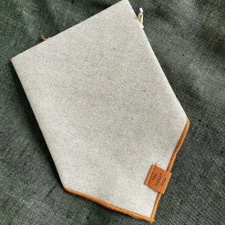 The Foggy Dog Upcycled Denim Dog Bandana - Small