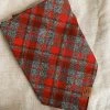 The Foggy Dog Dover Plaid Flannel Dog Bandana - Large Pets