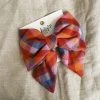 The Foggy Dog Sunset Flannel Lady Dog Bow - Large Pets