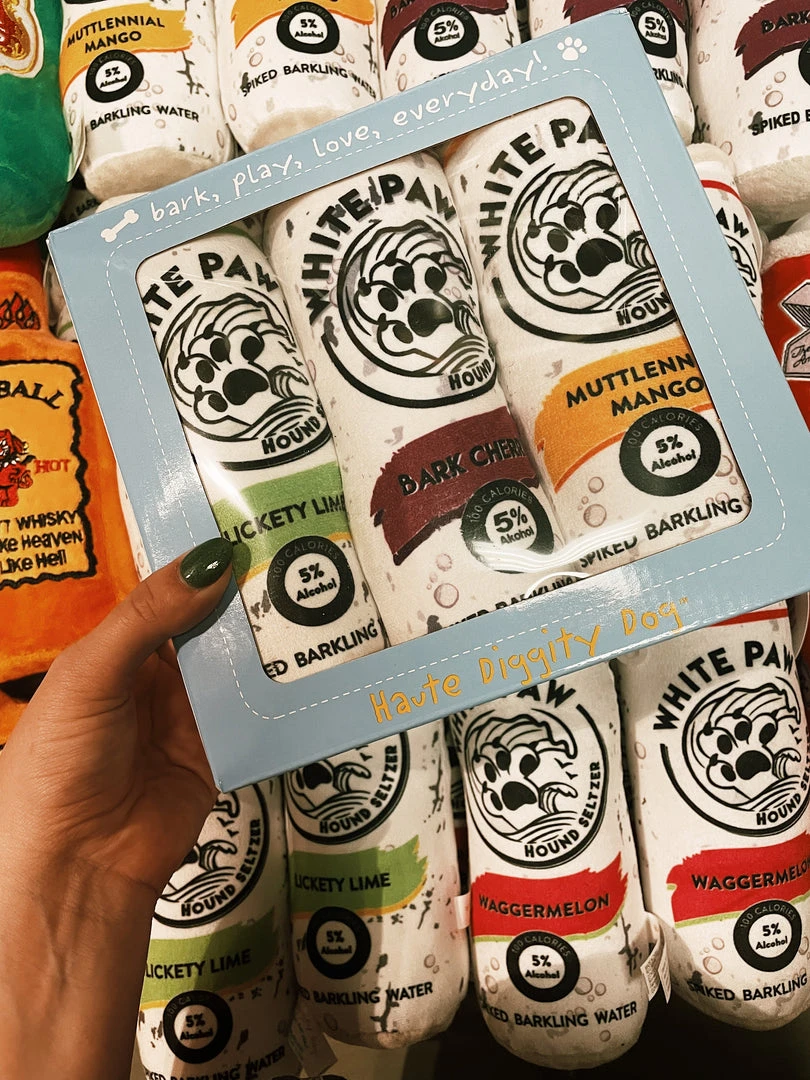 Haute Diggity Dog White Paw Hound Seltzer 3 Pack 4 Haute Diggity Dog White Paw Hound Seltzer 3 Pack