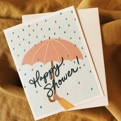 Slightly Stationery Slightly Stationary Happy Shower Card