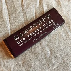 Hammond's Candies Red Velvet Cake Milk Chocolate Bar Pantry + Barware