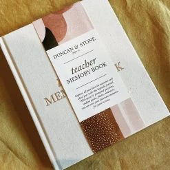Teacher Gifts Duncan & Stone: Teacher Memory Book