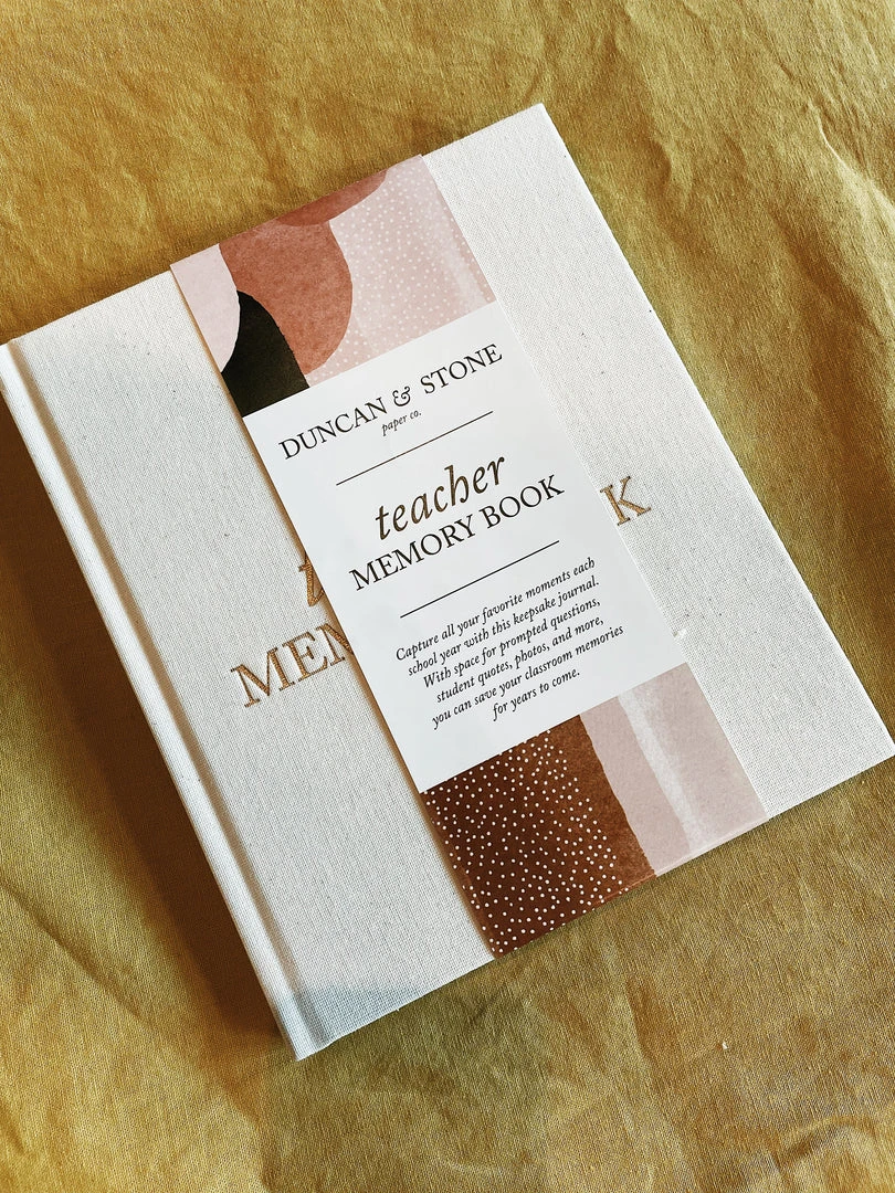 Teacher Gifts Duncan & Stone: Teacher Memory Book 3 Teacher Gifts Duncan & Stone: Teacher Memory Book
