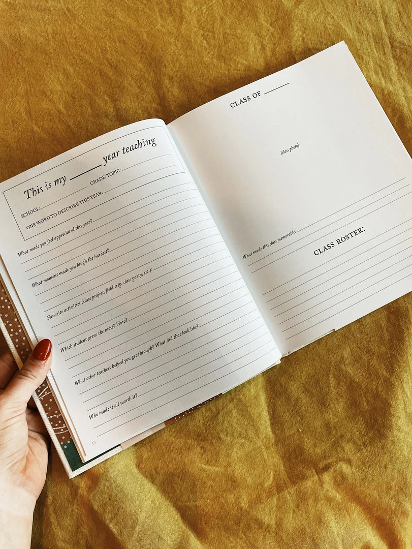 Teacher Gifts Duncan & Stone: Teacher Memory Book 5 Teacher Gifts Duncan & Stone: Teacher Memory Book