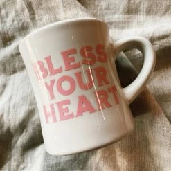 SOUTHERN FRIED DESIGN BARN Bless Your Heart Diner Mug Gifts For Her