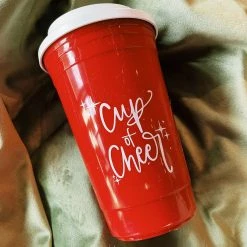 Wild & Precious Cup Of Cheer Holiday Travel Tumbler