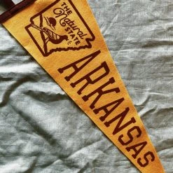 Oxford Pennant: Arkansas Pennant (Yellow) Gifts For Him