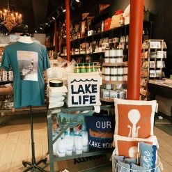 Peking Handicraft Lake Life Hook Pillow