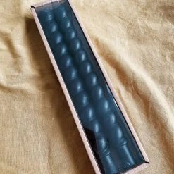 Creative Co-op Twisted Taper Candles - Black Decor