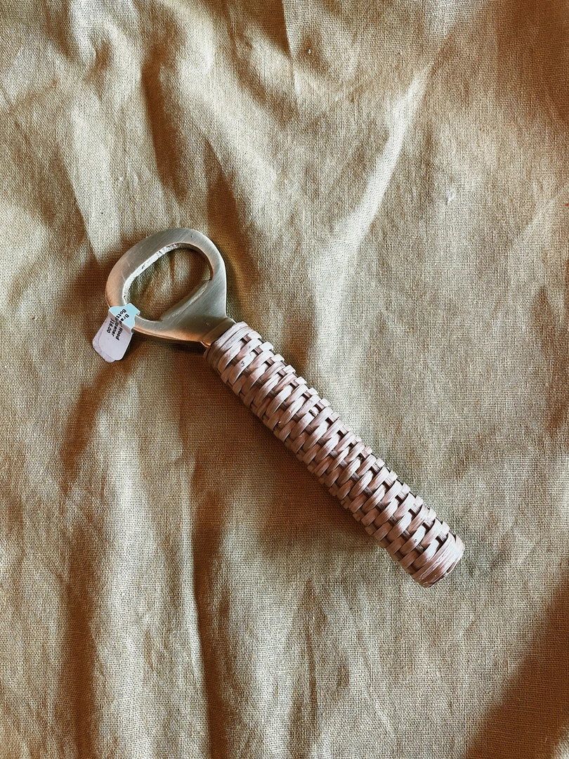 Creative Co-op Brass + Wood Bottle Opener 3 Creative Co-op Brass + Wood Bottle Opener