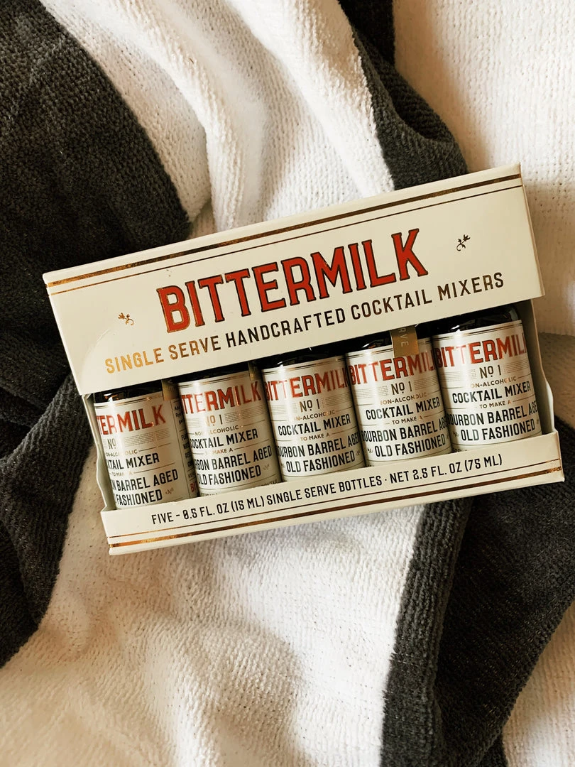 Bittermilk: Single Serve Bourbon Barrel-aged Old Fashioned 5-Pack 6 Bittermilk: Single Serve Bourbon Barrel-aged Old Fashioned 5-Pack