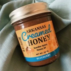 Arkansas Makers Guenther Apiary: Arkansas Creamed Honey - Blueberry