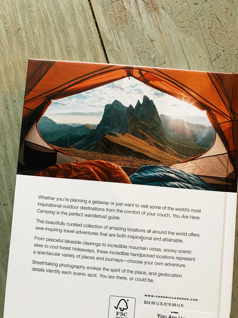Chronicle Books You Are Here: Camping Lake 7 Chronicle Books You Are Here: Camping Lake