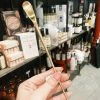 Creative Co-op Brass Cocktail Spoon