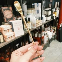 Creative Co-op Brass Cocktail Spoon