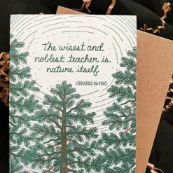 Noteworthy Paper & Press Da Vinci Quote Card