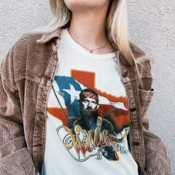 Midnight Rider Willie Nelson Texas Unisex Tee
