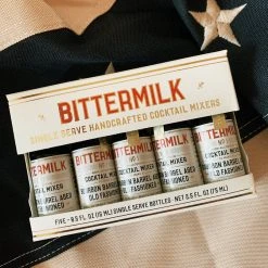 Bittermilk: Single Serve Bourbon Barrel-aged Old Fashioned 5-Pack