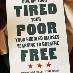 Old Try: Welcome Home Print - 13x20 4th Of July Weekend