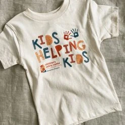 City Supply Kid's Helping Kids Tee - Cream