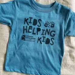 City Supply Kid's Helping Kids Tee - Blue Kids Tees + Baby Onesies