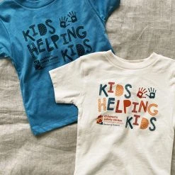 City Supply Kid's Helping Kids Tee - Blue Kids Tees + Baby Onesies