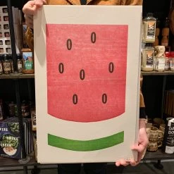 Old Try: Watermelon Print - 13x20 The Old Try