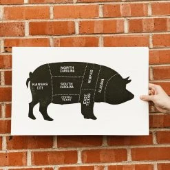 Old Try: Whole Hog Print - 13x20