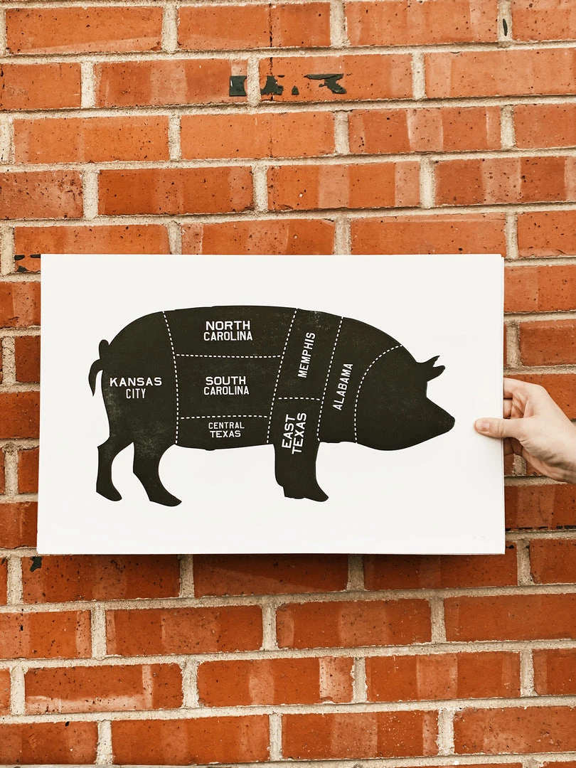 Old Try: Whole Hog Print - 13x20 4 Old Try: Whole Hog Print - 13x20