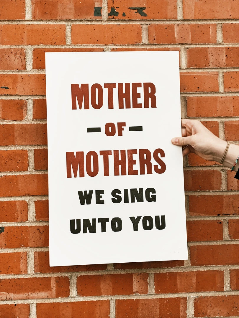 Old Try: Mother Of Mothers Print - 13x20 3 Old Try: Mother Of Mothers Print - 13x20