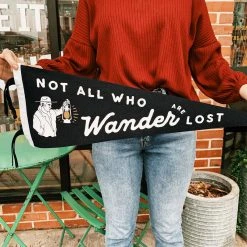 Oxford Pennant: Not All Who Wander Are Lost Pennant