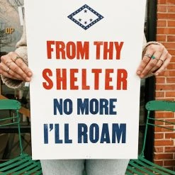 Old Try: From Thy Shelter Print - 13x20