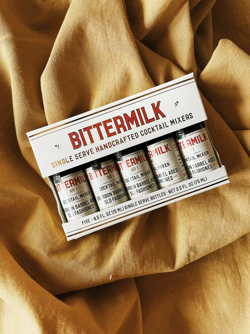 Bittermilk: Single Serve Bourbon Barrel-aged Old Fashioned 5-Pack 3 Bittermilk: Single Serve Bourbon Barrel-aged Old Fashioned 5-Pack