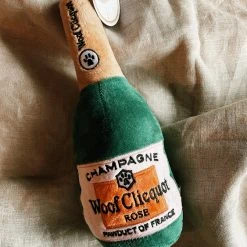 Haute Diggity Dog Woof Clicquot Rose' Champagne Bottle - Large 2022 Graduation 7 Haute Diggity Dog Woof Clicquot Rose' Champagne Bottle - Large 2022 Graduation