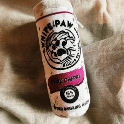 Haute Diggity Dog White Paw Dog Toy - Bark Cherry