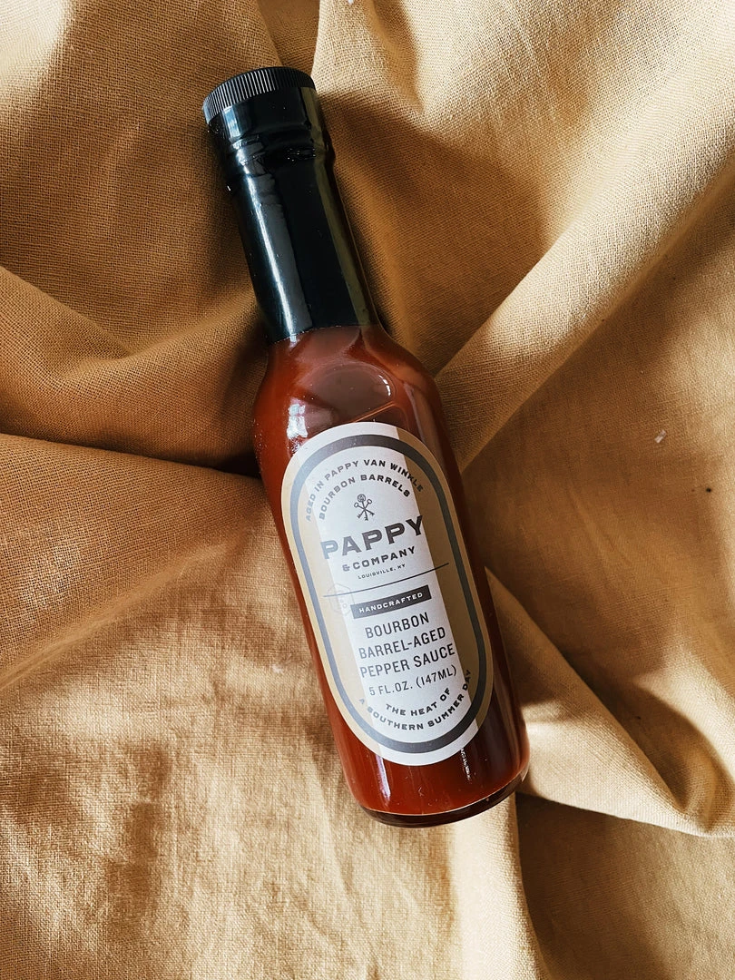 Pappy & Company Gifts For Him Pappy & Co: Barrel-aged Pepper Sauce 3 Pappy & Company Gifts For Him Pappy & Co: Barrel-aged Pepper Sauce
