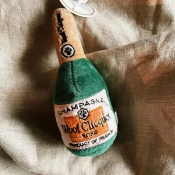 Haute Diggity Dog Woof Clicquot Rose' Champagne Bottle - Small 2022 Graduation
