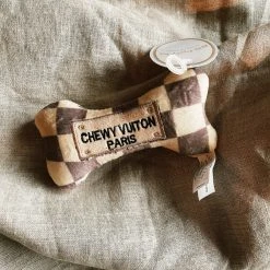 Haute Diggity Dog Checker Chewy Vuiton Bones - Small