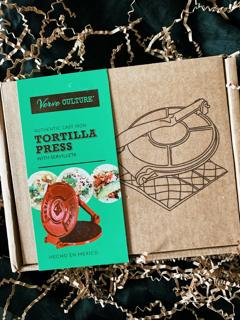 Verve Culture Cast Iron Tortilla Press Kit 4 Verve Culture Cast Iron Tortilla Press Kit