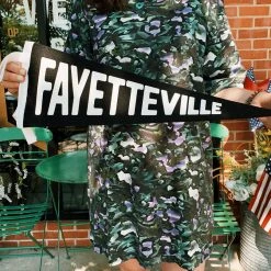 Oxford Pennant: Fayetteville Pennant Housewarming Gifts